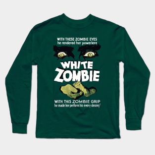 White Zombie - Bela Lugosi Horror Classic Long Sleeve T-Shirt